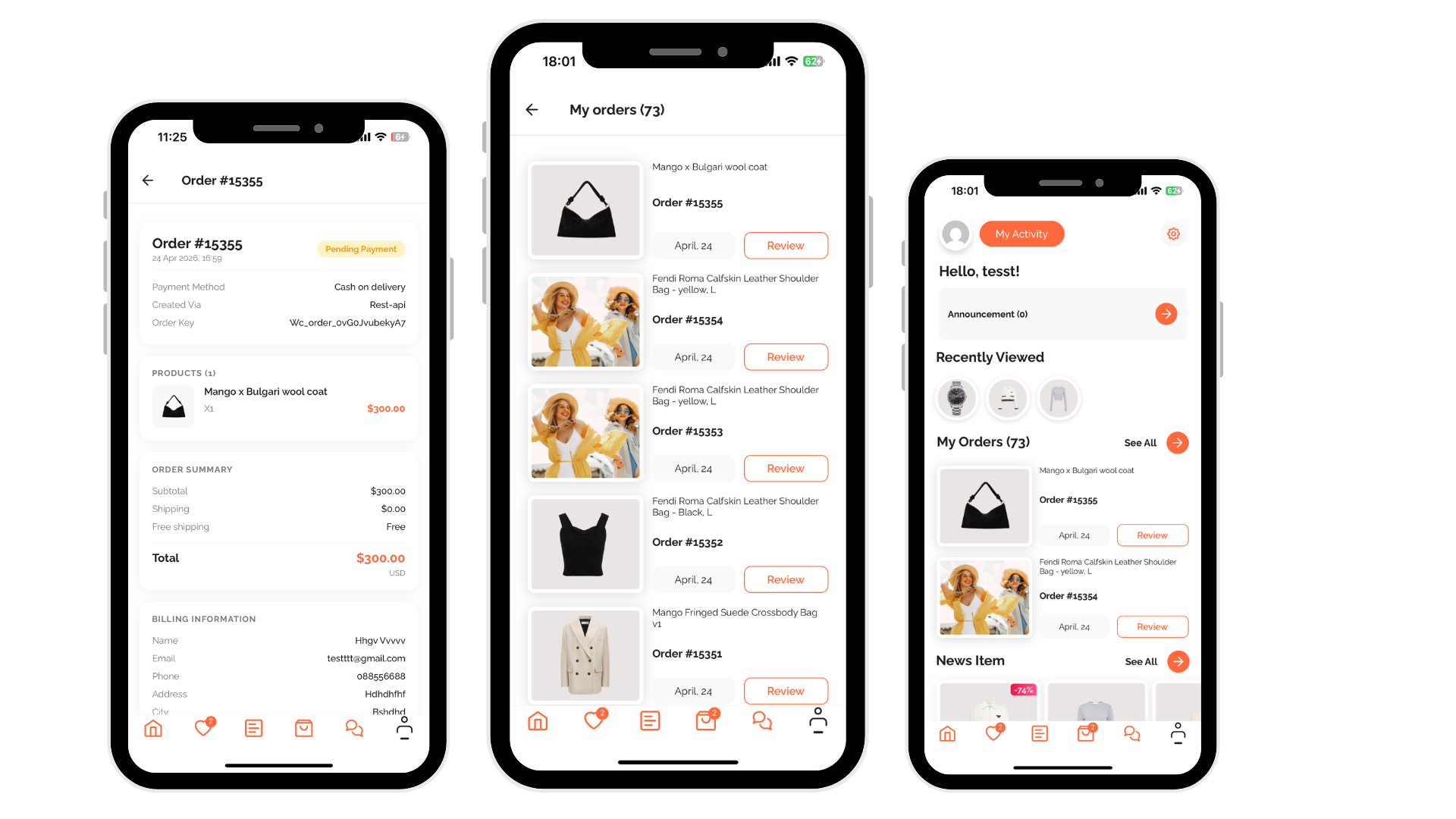 Orders